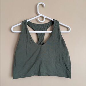 Offline By Aerie Real Me Recharge Green Longline Shelf Bra XL